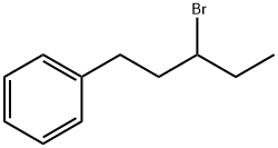 (3-Bromopentyl)benzene Structure