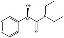 Benzeneacetamide, N,N-diethyl-α-hydroxy-, (R)- (9CI) Structure