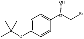 (αS)-α-(Bromomethyl)-4-(1,1-dimethylethoxy)benzenemethanol Structure