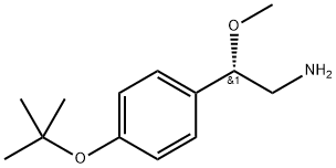 (S)-1-(2-amino-1-methoxy)ethyl-4-tert- butoxybenzene Structure
