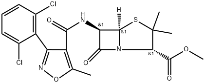 Dicloxacillin Impurity 3 Structure