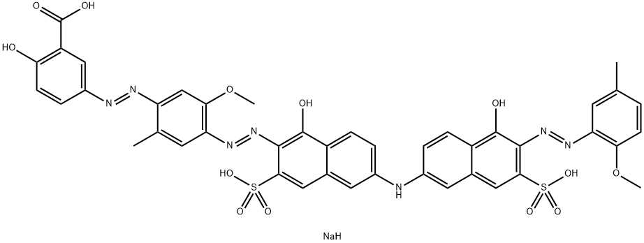 Direct Blue 163 Structure