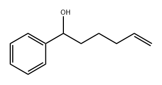 Benzenemethanol, α-4-penten-1-yl- Structure