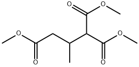 trimethyl 2-methylpropane-1,1,3-tricarboxylate 구조식 이미지