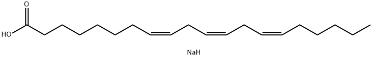 8,11,14-Eicosatrienoic acid, sodium salt, (Z,Z,Z)- (9CI) Structure