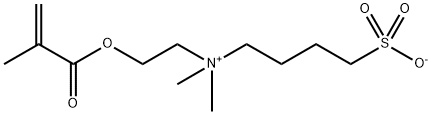 4-[[2-(Methacryloyloxy)ethyl]dimethylammonio]butane-1-sulfonate Structure