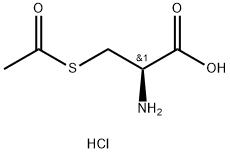 L-Cysteine, acetate (ester), hydrochloride (9CI) 구조식 이미지