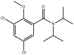 3,5-Dichloro-2-methoxy-N,N-bis(1-methylethyl)benzamide Structure