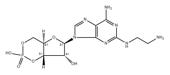 2-AEA-cAMP Structure