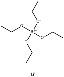 lithium tetraethoxyborate Structure