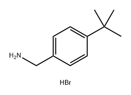 (4-(tert-butyl)phenyl)methanamine hydrobromide 구조식 이미지