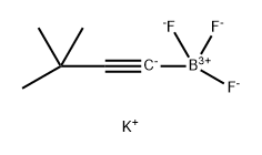 Potassium (3,3-dimethylbut-1-yn-1-yl)trifluoroborate Structure