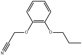 2-(2-Propoxyphenoxy)acetonitrile Structure