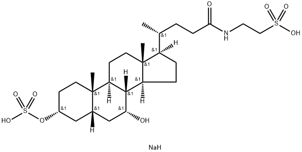 3-Sulfo-taurochenodeoxycholic Acid Disodium Salt Structure