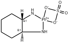 azanide, cyclohexanamine, platinum(+4) cation, trisulfate 구조식 이미지