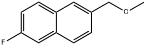 2-Fluoro-6-(methoxymethyl)naphthalene Structure