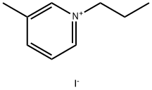 Pyridinium, 3-methyl-1-propyl-, iodide (1:1) Structure