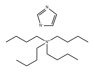 1-Butanaminium, N,N,N-tributyl-, salt with 1H-imidazole (1:1) Structure