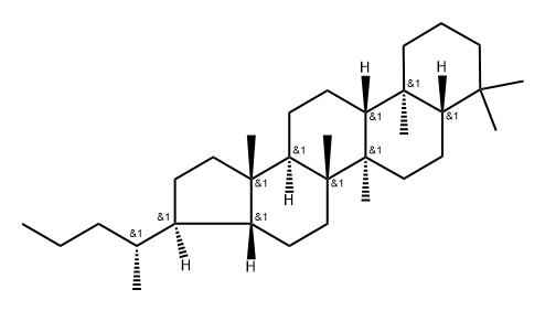 A'-Neo-30-norgammacerane, 22-propyl-, (17alpha,22R)- Structure