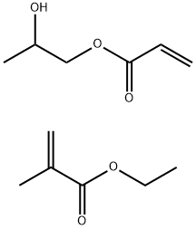 Polymer of hydroxypropyl methacrylate and ethyl methacrylate Structure