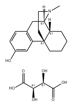 Levorphanol Tartrate Structure