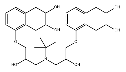 Nadolol EP impurity D 구조식 이미지