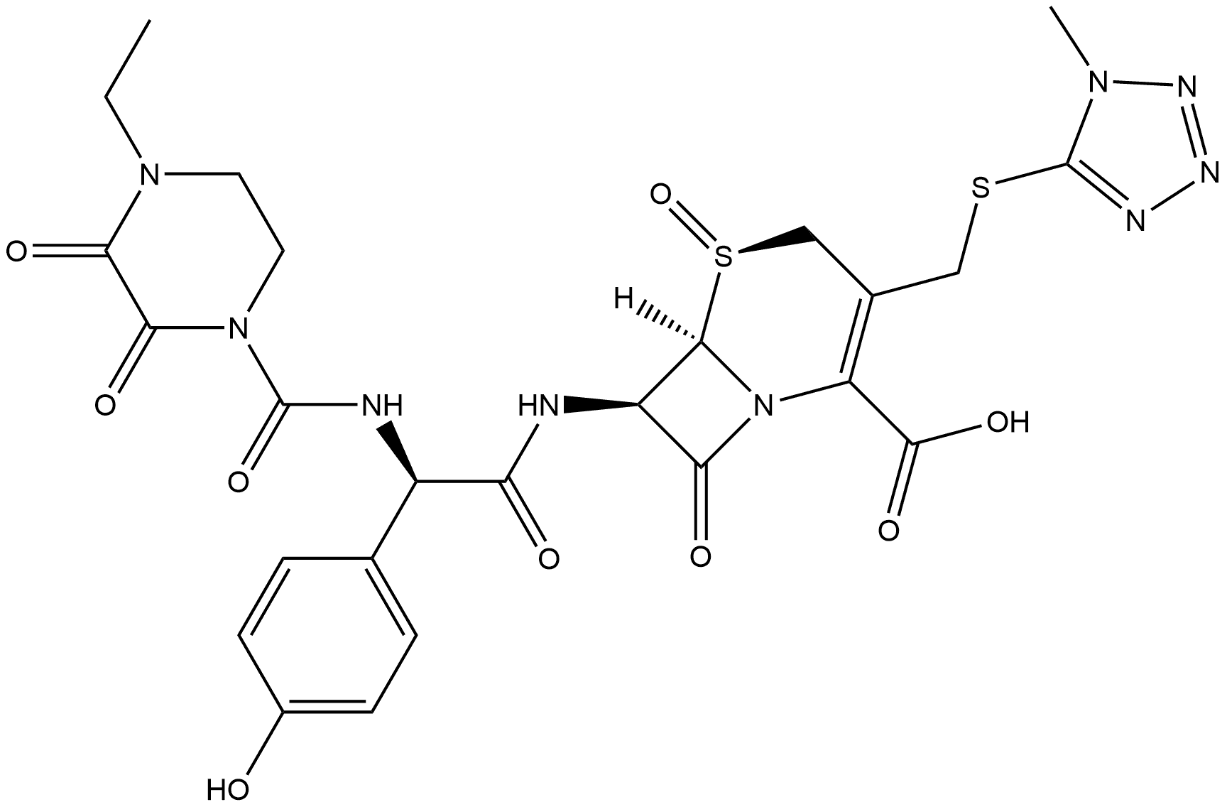 Cefoperazone impurity03 Structure