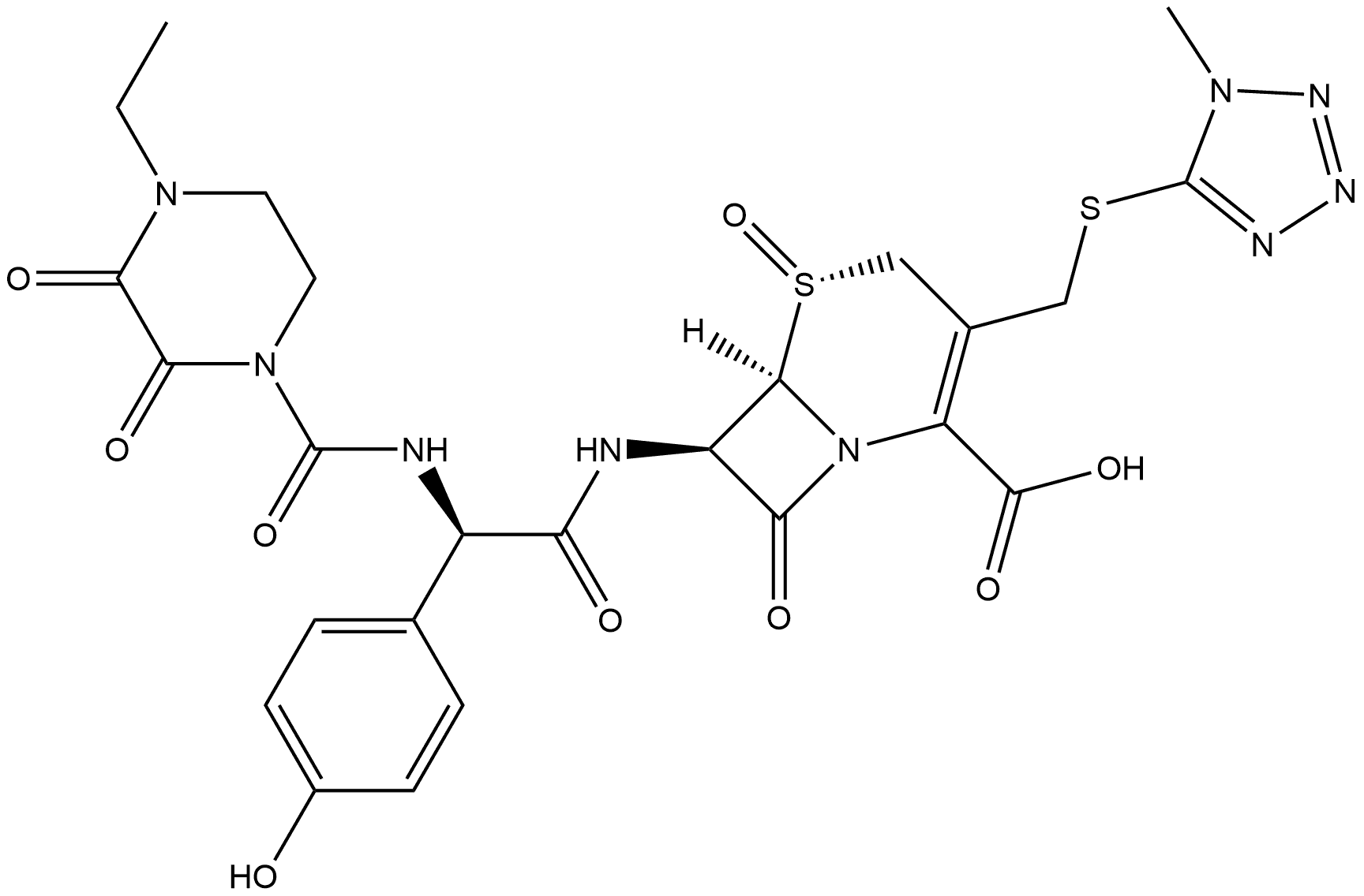 Cefoperazone impurity02 Structure