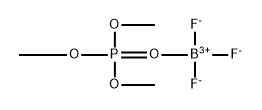 Boron, trifluoro(trimethyl phosphate-O''')-, (T-4)- (9CI) Structure