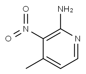 2-Pyridinamine,  4-methyl-3-nitro-,  radical  ion(1-)  (9CI) 구조식 이미지