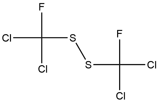 Disulfide, bis(dichlorofluoromethyl) (6CI,8CI,9CI) 구조식 이미지