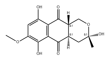 4,10-dihydrofusarubin Structure