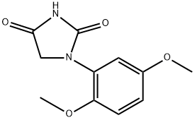 1-(2,5-dimethoxyphenyl)imidazolidine-2,4-dione Structure