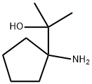 Cyclopentanemethanol, 1-amino-α,α-dimethyl- 구조식 이미지