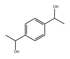 1,4-Benzenedimethanol, α1,α4-dimethyl- 구조식 이미지