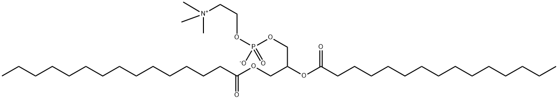 3,5,9-Trioxa-4-phosphatetracosan-1-aminium, 4-hydroxy-N,N,N-trimethyl-10-oxo-7-[(1-oxopentadecyl)oxy]-, inner salt, 4-oxide Structure