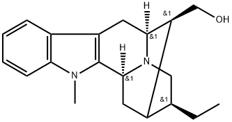 (16S,20S)-19,20-Dihydro-1-methylsarpagan-17-ol 구조식 이미지