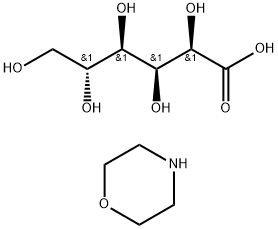 D-Gluconic acid·morpholine 구조식 이미지