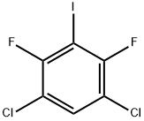 1,5-Dichloro-2,4-difluoro-3-iodobenzene Structure