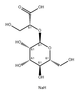 Digeneaside, sodium salt Structure