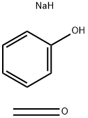 Formaldehyde, polymers with sulfonated phenol, sodium salts 구조식 이미지