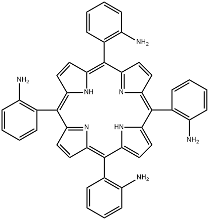 BenzenaMine, 2,2',2'',2'''-(21H,23H-porphine-5,10,15,20-tetrayl)tetrakis-, stereoisoMer 구조식 이미지
