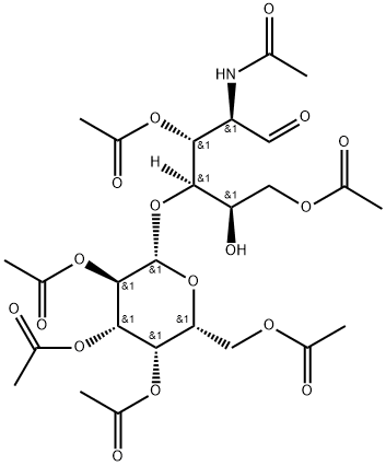 per-O-acetyl-N-acetyllactosamine Structure