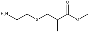 Methyl 3-((2-aminoethyl)thio)-2-methylpropanoate Structure