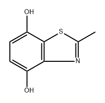 4,7-Benzothiazolediol,2-methyl-(9CI) Structure