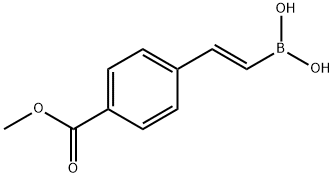 Benzoic acid, 4-[(1E)-2-boronoethenyl]-, 1-methyl ester Structure