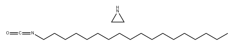 Aziridine,homopolymer,reaction products with 1-isocyanatooctadecane Structure