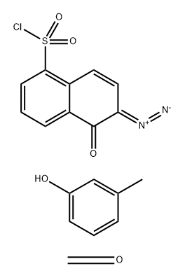 formaldehyde/3-methylphenol/naphthalenesulfonyl chloride Structure