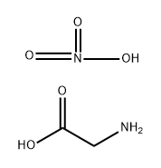 Glycine, nitrate (2:1) Structure