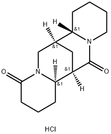 7,14-Methano-2H,6H-dipyrido[1,2-a:1',2'-e][1,5]diazocine-6,11(7H)-dione, decahydro-, monohydrochloride, [7R-(7α,7aα,14α,14aβ)]- (9CI) Structure